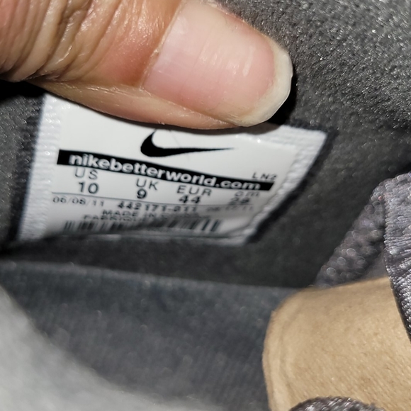 Air Griffey Max 2 Metallic Dark Gray White Size 10 - Picture 7 of 9